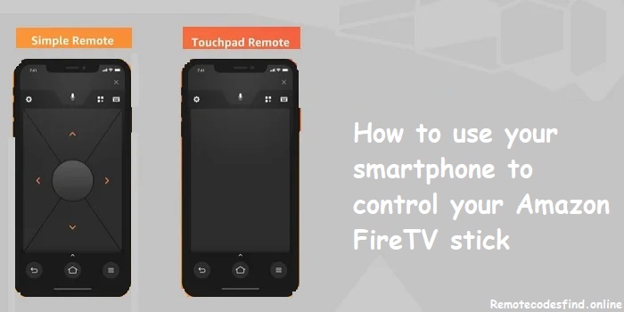 how to use your mobile phone to control your Amazon firetv stick